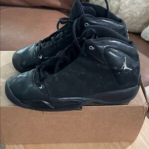 Jordan Black High-Top Sneakers